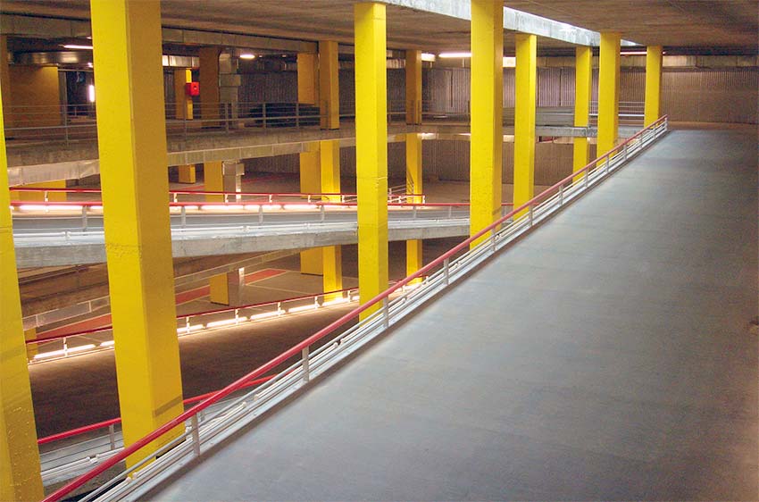 Pavimento continuo garajes y parkings